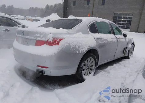 2010 BMW 750Li xDrive from USA, damaged, VIN WBAKC8C52ACY68665